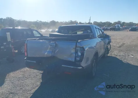 2017 Honda Ridgeline Rtl из США, поврежденный, VIN 5FPYK3F50HB017354